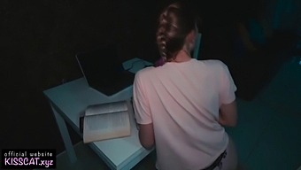 Pov Video Of Russian Amateur Teen Forced To Ride Step-Brother'S Dick