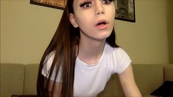Russian Transgender Woman Enjoys A Playful Date With Her Partner