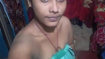 Desi Village Girl Flaunts Her Big Tits And Nipples In Selfie