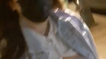 A Retrospective Look At School Life: Teen (18+) Walking In Public