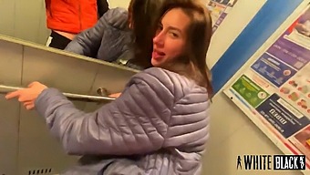 My Neighbor Caught Me Near The Elevator And Had Sex With Me On The Way Home