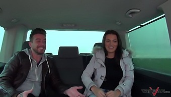 Convincing A Curvy Woman To Join Sexy Strangers In A Van