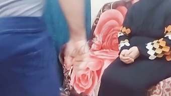 Arab Milf'S Steamy Affair Caught On Door Banging Sex Tape