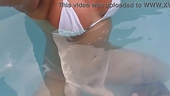 He Gave Me A Strong Blow By The Swimming Pool.