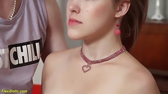 Brunette Teen Gets Pounded On Camera