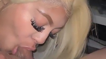 Thick-Browed Beauty Pleasures Herself With Vibrator During Intense Fucking