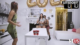 Busty Beauty Violet Myers Enjoys A Bbc Birthday Gift In Group Sex Party