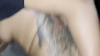 Petite Tattooed Babe Cali Caliente Gets Caught Up In Public By Chris Blaccwood