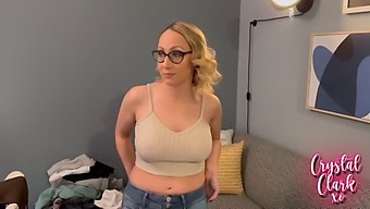 Beautiful Woman With Glasses, The College Student’s Stepmother Is In Town.