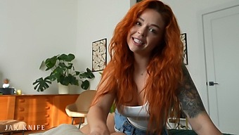 Redhead Girl Wants To Make A Sex Tape For Her Cuckold Boyfriend - Sinatra Monroe